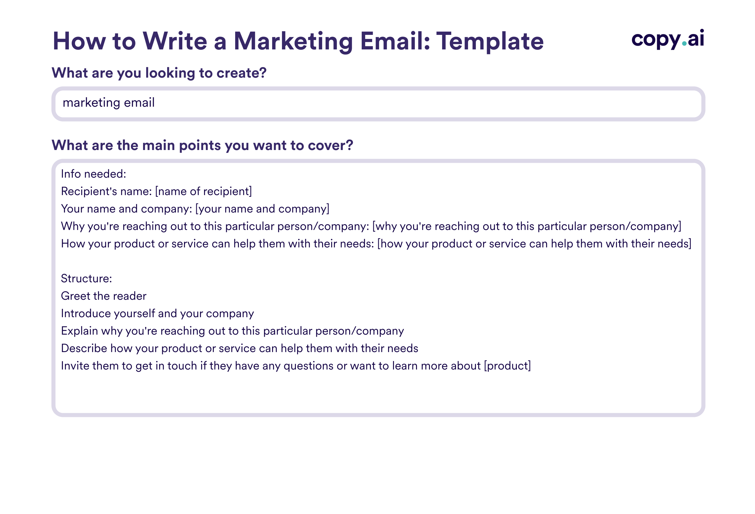 How to Write a Marketing Email?